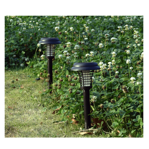 Solar Bug Zapper LED Mosquito Killer 2 Pcs 2