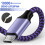 Micro USB Cable 6ft, Nylon Braided Fast Charging & Sync Cord Compatible with Samsung Galaxy 4