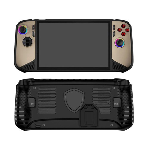 For MSI Claw 8 AI+ Handheld Game Console Protective Case Soft TPU Cover with Kickstand Anti-Scratch Features 2