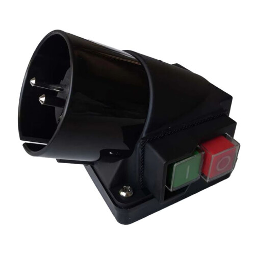 KOA5L Push Button ,16A 250V with Industrial Electromagnetic  Power Failure Undervoltage EU Plug