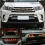 Front Bumper Grille LED Light Bracket Kit Decor for Wrangler 4Runner Jimny SUV 3