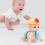 Παιχνίδι μπουσουλήματος Learn Doll - Ηλεκτρική κούκλα με μπουκάλια που σέρνεται με 2