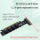 Κάρτα PCIe4.0U.2NVMe Split Card SFF8643 για πολλαπλούς SSD NVMe Μεταφορά δεδομένων 4 θυρών Windows Server 3