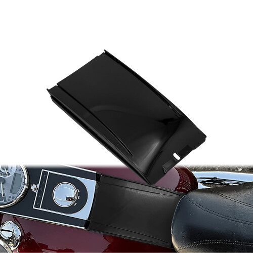 Black Lower Dash Panel Extension Tank Cover Fit For Harley Softail 2000-2017 2