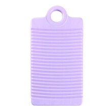 Washboard for Hand Washing Clothes, Thickened Antislip Base, Purple Laundry Washboard