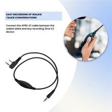 2X APRS Naar K1-Kabel Audio-Interfacelijn Walkie Talkie-Verbindingskabel voor APRSpro APRSDroid
