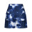 Damsommarshorts med hög midja och tryck 4