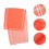 Table Runner Modern Kitchen Decorative Covering 1Pack Orange Polyester 14X19In 4
