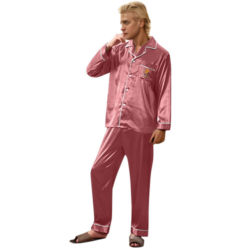 Silk and Coolmax Pajama Sets for Couples 2 pcs 2