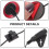 Guitar Preamp Pickup Acoustic Compact Black Plastic 1 Pack 6