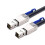 4X  SAS Digh Density Transfer Cable  SAS SFF-8644 to SFF-8644 Server External Hard Disk Data Cable 7