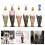 Delicate Glass Perfume Bottle With Enamel Embellishment-B 3