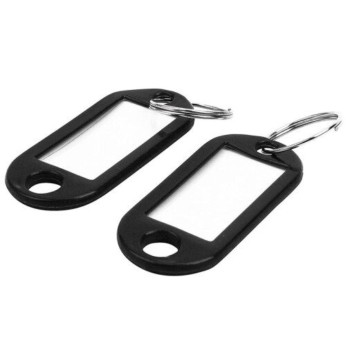 Key Ring Tags(400pcs Black)