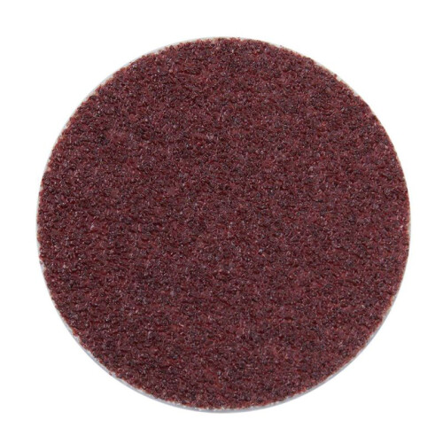 150 PCS 2 Inch /50 mm 80 Grit Roll Lock Sanding Disc Abrasive Pads 2