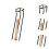 6Pcs Billiards Table Pocket Rails Billiard Table Slide Track Lightweight Billiards Tool Accessories Falling Rails Replace C 6