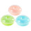 Bread Box Clear Design Blue 3Pcs 14.5X12.5X6.5In 4