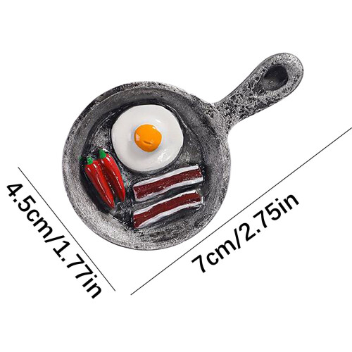 Food Fridge Magnets Resin Egg Shape 12 Pack 1