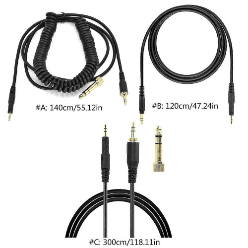 1-2m-kincjon-pure-copper-core-headset-cables-for-audiotechnica-ath