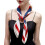 Polyester firkantet skjerf for kvinner 27,5 tommer 2