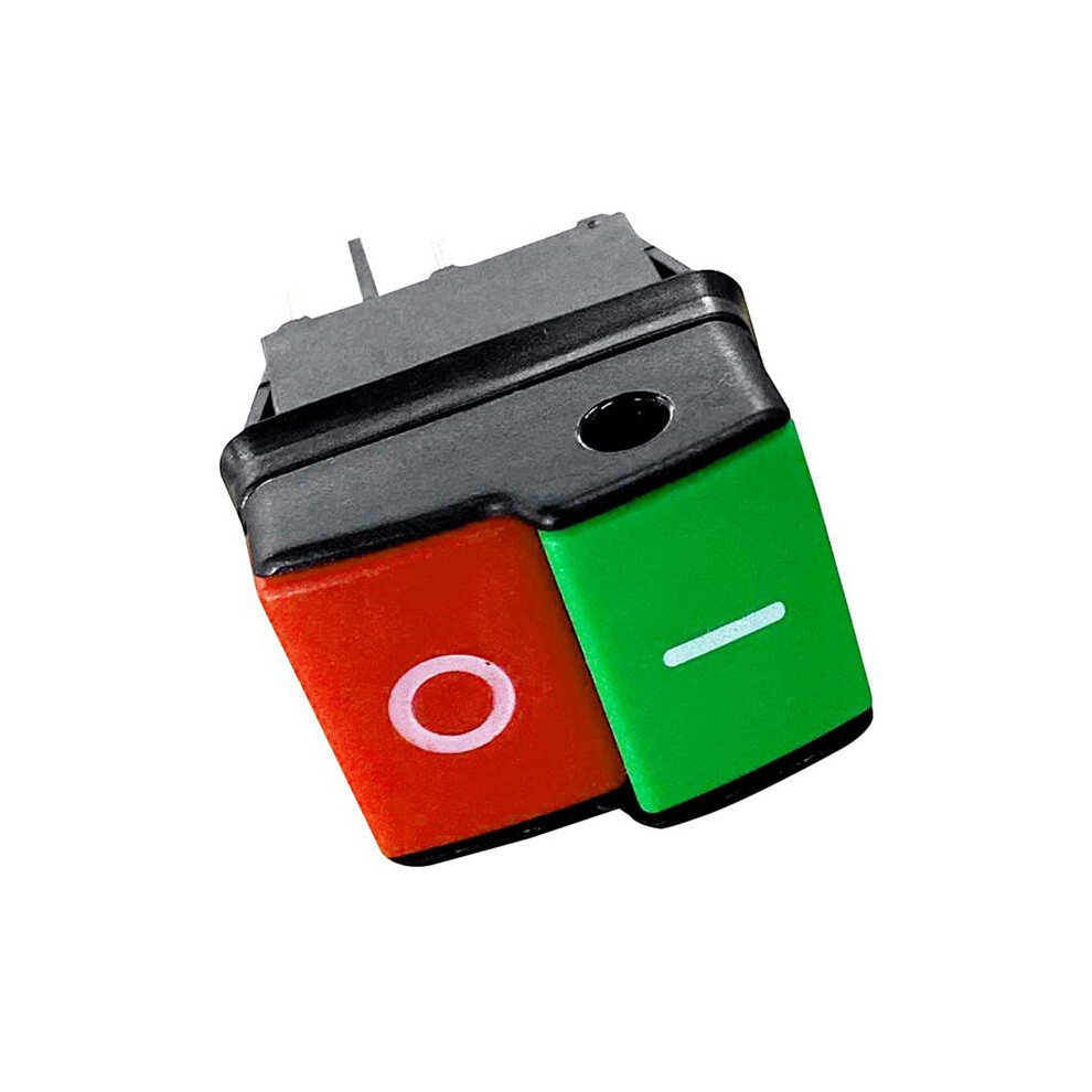 5X Industrial Electric Push Button Switches,Hy52 Push Button For Mechanical Device 4 Pins With Light 125/250 V 4711205959142