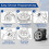 TPMS Sensor 433MHz 4 pcs for Chevy Cadillac Buick GMC 6