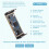 4X Sensor Detection Module 24G Human Presence Sensing  Module LD2412 Millimeter Wave  Wide Angle 9