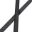 Nylon Push Mount Car Dome Cable Zip Tie, 162mm Length, 60 Pcs, Black 3