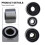 3PC Scooter Moped for ATV Engine Crankcase Bushing Mount for GY6 50 125CC 150CC 3