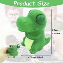 Out it Eyes Squishy Squeeze Toy,Funny Dinosaur Pinch Toy Stress Relief Toystyle 3 - DD01