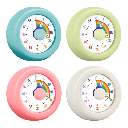 Funny Kitchen Timer With Quiet Operation Visual Timer-Green 1
