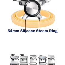 100pcs 54Mm Silicone Steam , Grouphead Gasket Seal for Espresso Machine,Group Seal Gasket