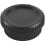 2X Black Plastic Camera Body Cover + Rear Lens Cap for  Digital SLR 5