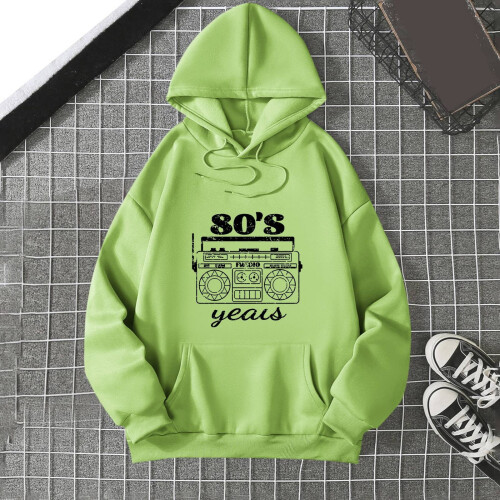 Women's Casual Hoodie Oversized Printed Sweatshirt 1