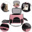 Cat Carrier Soft-Sided Collapsible for Small Medium Dogs 8