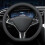 Car Steering Wheel Cover Universal 38cm D-Pattern 2