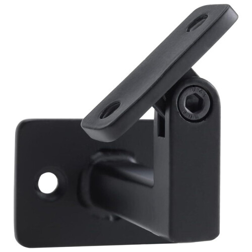 8 Pcs Adjustable Handrail Brackets, Stair Railing Brackets , Hand Rail Brackets for Stairs, Wall Mounted Brackets 1