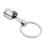2X Trendy Car Engine Piston Keyring Chain Keychain Key Fob Silver 8