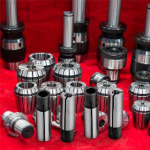 10PC 1/4in to 1/8in Collet Adapter High-Carbon Steel 1/4 to 1/8 Router Converter for CNC Lathe Router Cutter Milling Bit