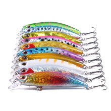 20PCS Lot Lase Lure Internal Coloring Minnow Floating Fishing Lures Bass CrankBait 6cm