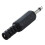 10 x Black Plastic 3.5mm Male Mono Plug Jack Audio Adapter Connector 4