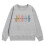 Girls Crewneck Sweatshirt Grey Long Sleeve Casual Pullover 4