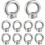 10 Pack M6 304 Stainless Steel Ring Eye Nuts - Lifting & Rigging Hardware 2