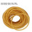 Gelber Latex-Gummiband, 10 Meter, Hoch elastisch, 2 mm Innendurchmesser 5
