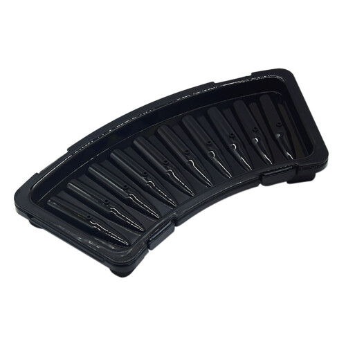 Bullet isterningbakke sort 12 hulrum 20,5x10,5x2cm 1