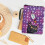 Polyester zipper pouch retro book cover for paperback 4