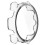 (Transparent) Compatible For Garmin Forerunner 265S Anti-scratch PC Watch Case with Tempered Glass Screen Protector 3
