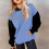 Oversize-Kapuzenpullover für Mädchen, langärmliges Sweatshirt, lässiges, einfarbiges Basic-Pullover-Oberteil mit Tasche 2