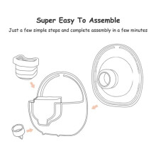 16x Pièces de Rechange pour Tire-Lait Portable, Valve à Bec de Canard pour Tire-Lait Mommed S18 S21, Lansinoh Discreet Duo Nuliie S32.