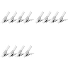 12 Pack Dress Clips Clothing Clamps for Fitting Bridal Seamstress Mannequin Heavy Duty Fixed Clamp Wedding Photographer