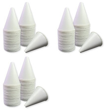 300 Pcs Paper Funnels for Motor Oil 6oz Disposable Engine Oil Funnels,for Dispensers Kitchen Filling Bottle Funnel